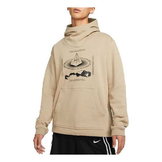 

Худи Nike Kyrie Alphabet Printing Pullover Khaki DA6693-247, хаки