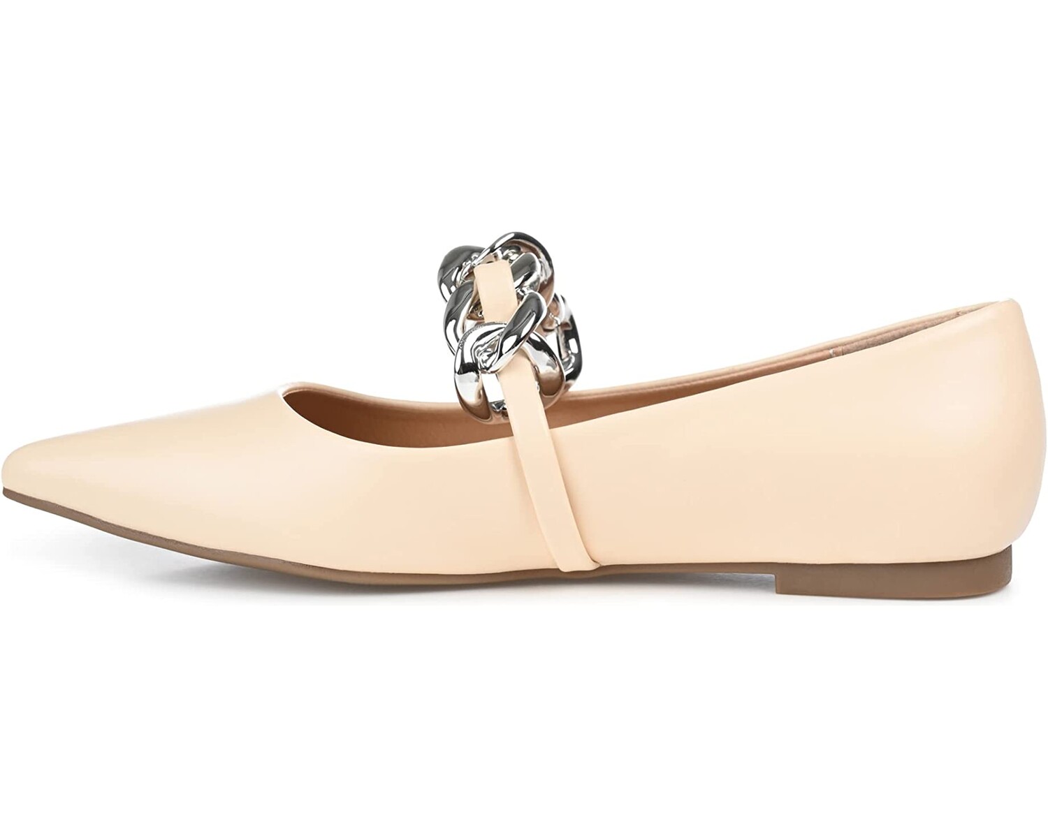 

Туфли на плоской подошве Metinaa Flat Journee Collection, кость