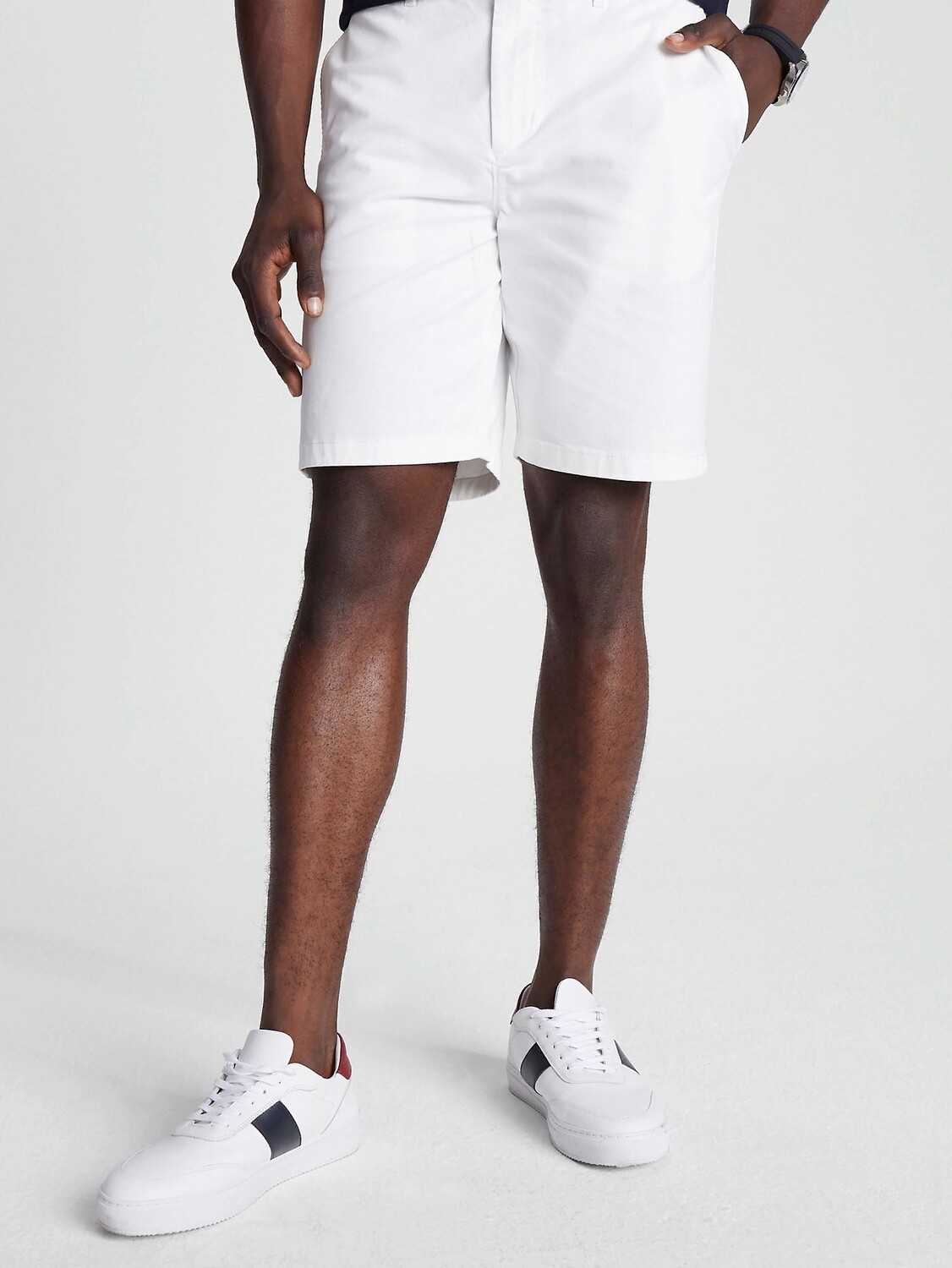 

Шорты Tommy Hilfiger Straight Fit Twill 9" Chino, белый