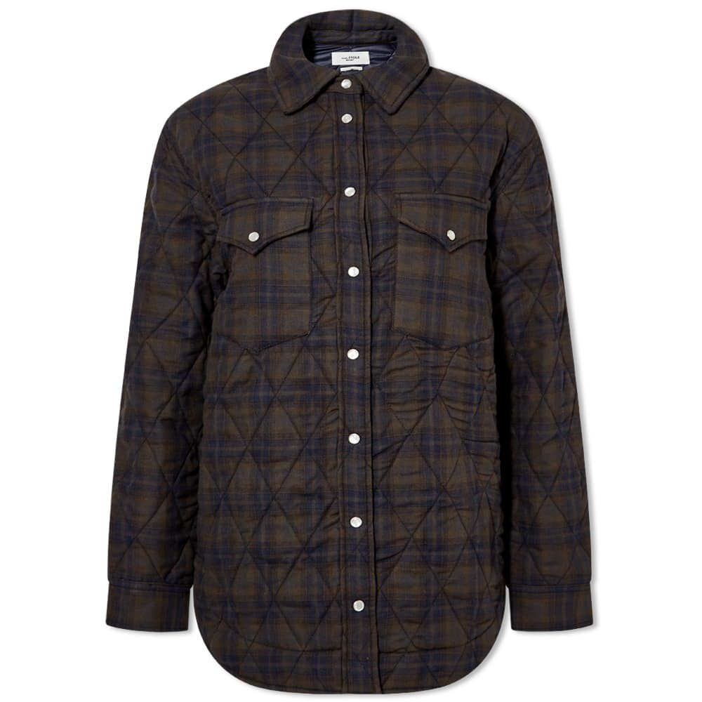 

Рубашка Isabel Marant Mysen Quilted Check Shirt