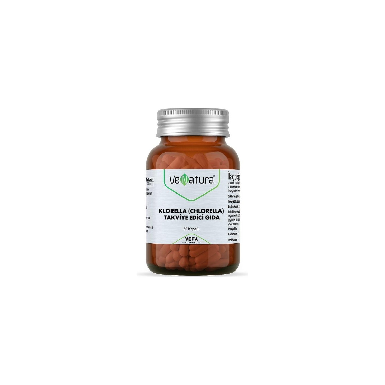 

Пищевая добавка Venatura Klorella, 60 капсул
