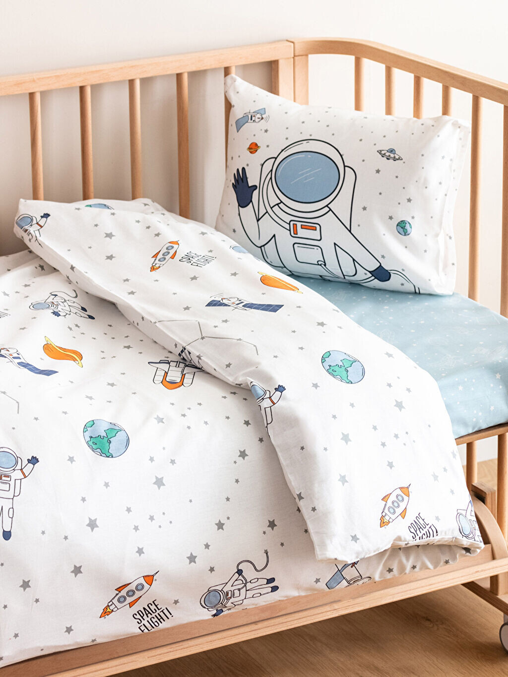 

Детский пододеяльник из хлопка с узором LCW Home
