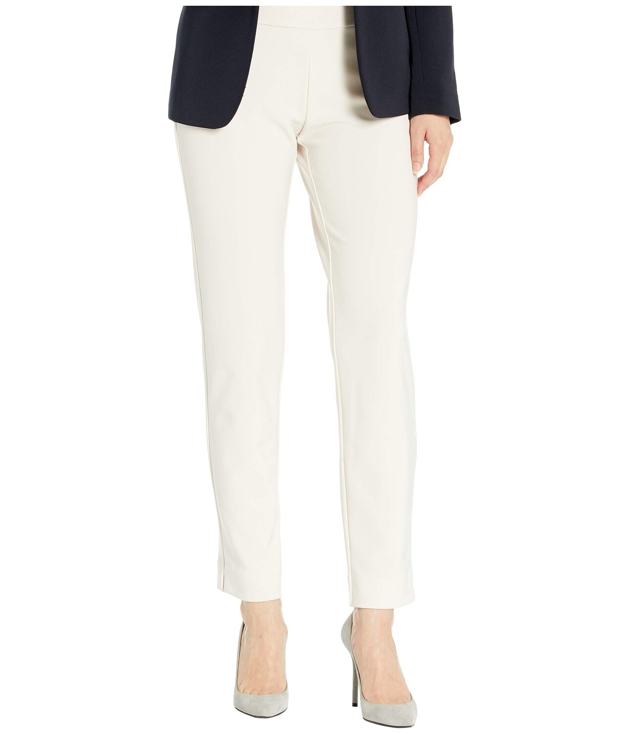 

Брюки Krazy Larry, Microfiber Long Skinny Dress Pants, Белый