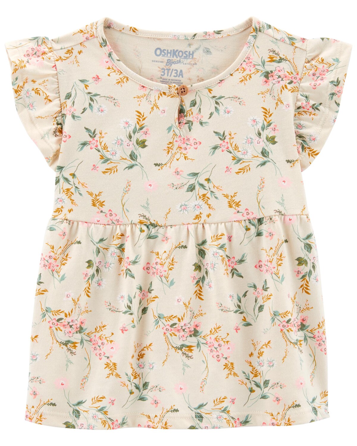 

Топ Babydoll Flutter с цветочным принтом для малышей Carter's