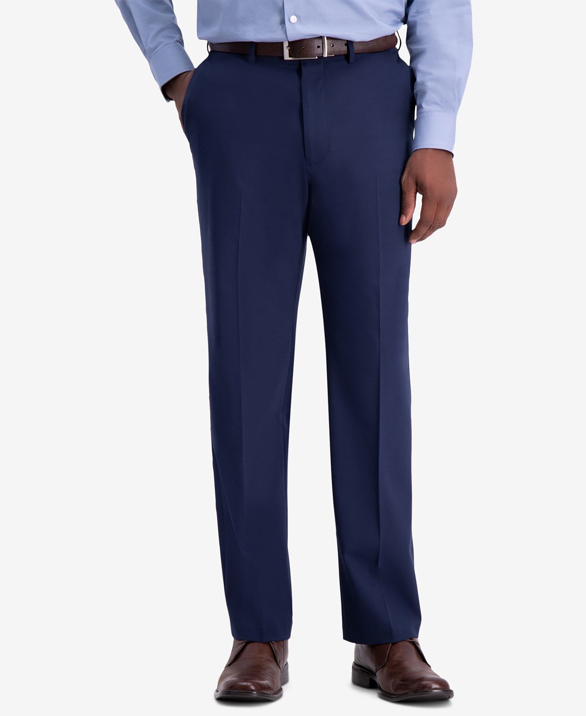 Мужские классические классические брюки премиум-класса j.m. Haggar, синий