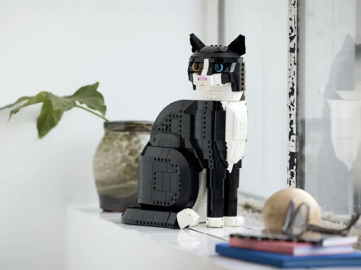 Конструктор Lego Ideas Tuxedo Cat 21349, 1710 деталей – купить с доставкой  из-за рубежа через платформу «CDEK.Shopping»