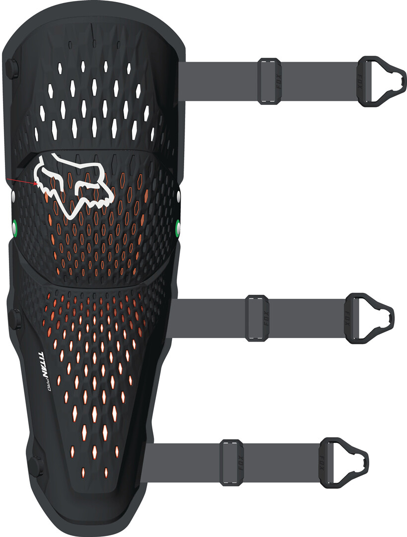 

Наколенники FOX Titan Pro D3O, черный