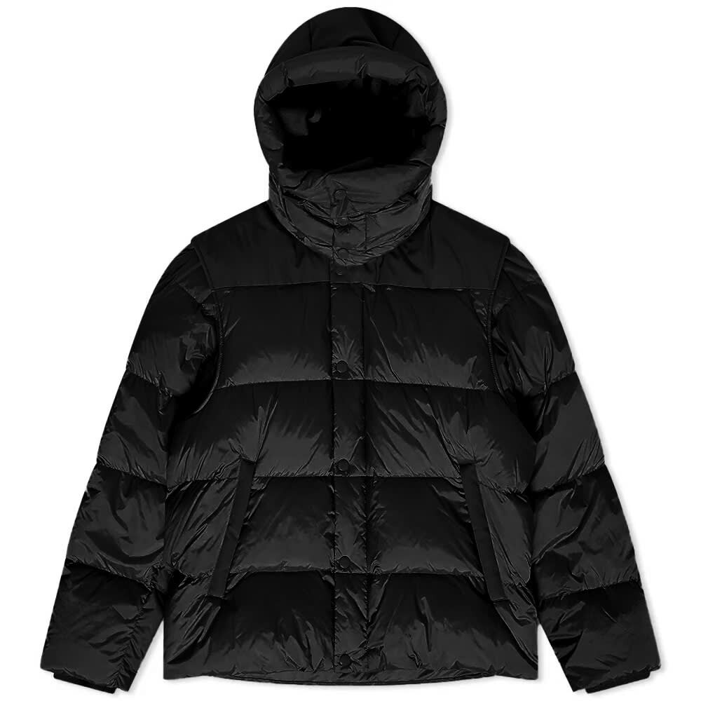 

Пуховик Лидс Burberry, Черный