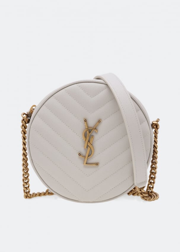 

Сумка SAINT LAURENT Vinyl chain bag, белый