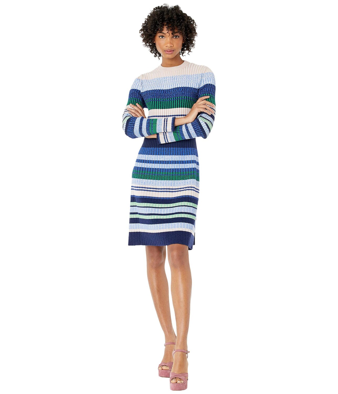 

Платье Sportmax, Pau Knitted Striped Dress