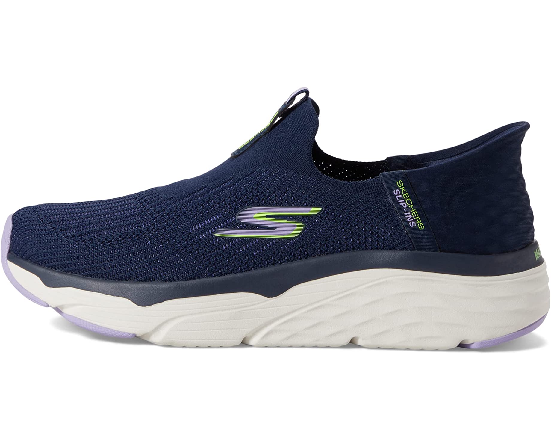 Кроссовки Max Cushioning Elite Slip-ins - Smooth Transition SKECHERS, синий - фото