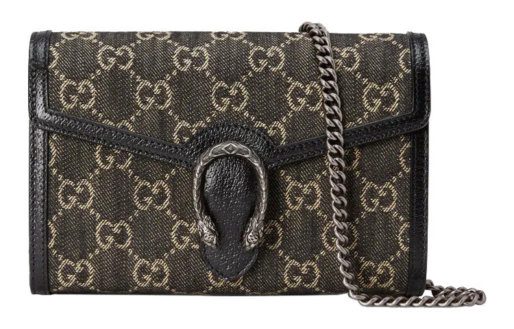 

Сумка GUCCI Wmns Dionysus Mini на одно плечо, черный/зеленый