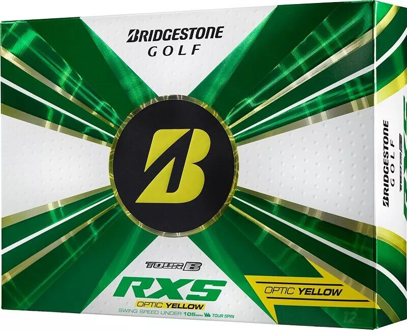 

Мячи для гольфа Bridgestone Tour B RXS 2022, желтый