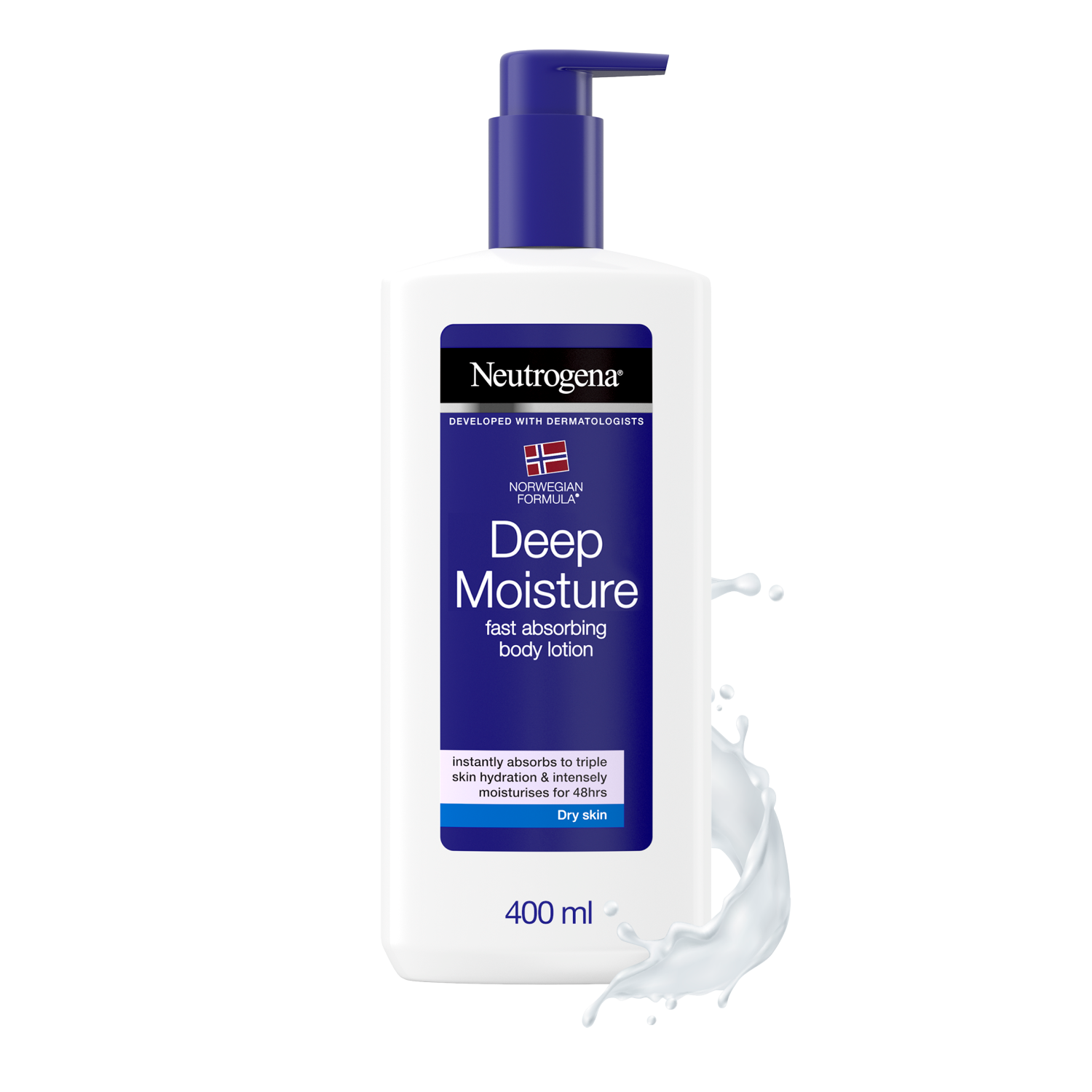 Neutrogena Deep Moisture глубоко увлажняющий лосьон для тела, 400 мл - фото