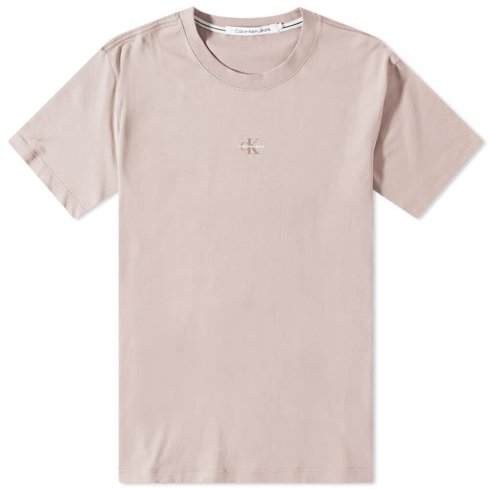 

Футболка Calvin Klein Micro Monologo Tee, Серый