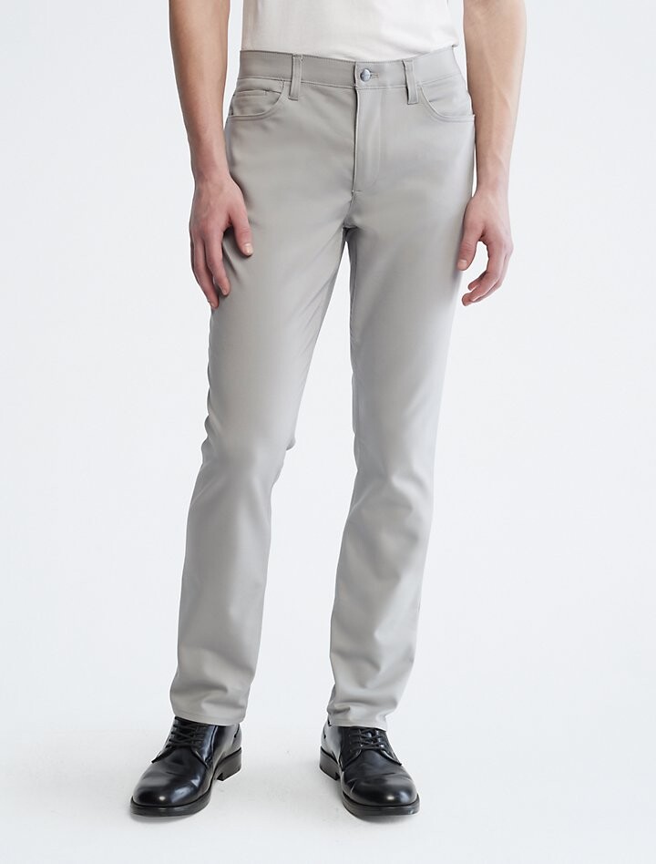 

Брюки с 5 карманами Calvin Klein, Серый