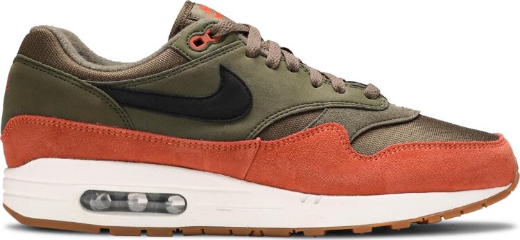 Кроссовки Nike Air Max 1 'Olive Canvas', зеленый