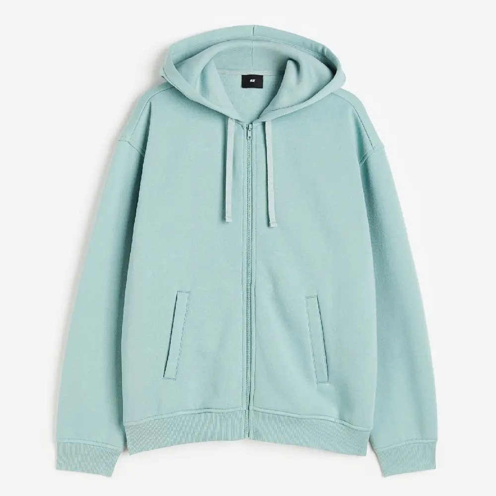 

Толстовка H&M Relaxed Fit, бирюзовый, Зеленый