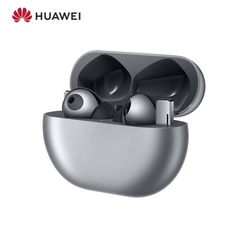 

Bluetooth-гарнитура Huawei FreeBuds Pro с двойным подключением, серебряный