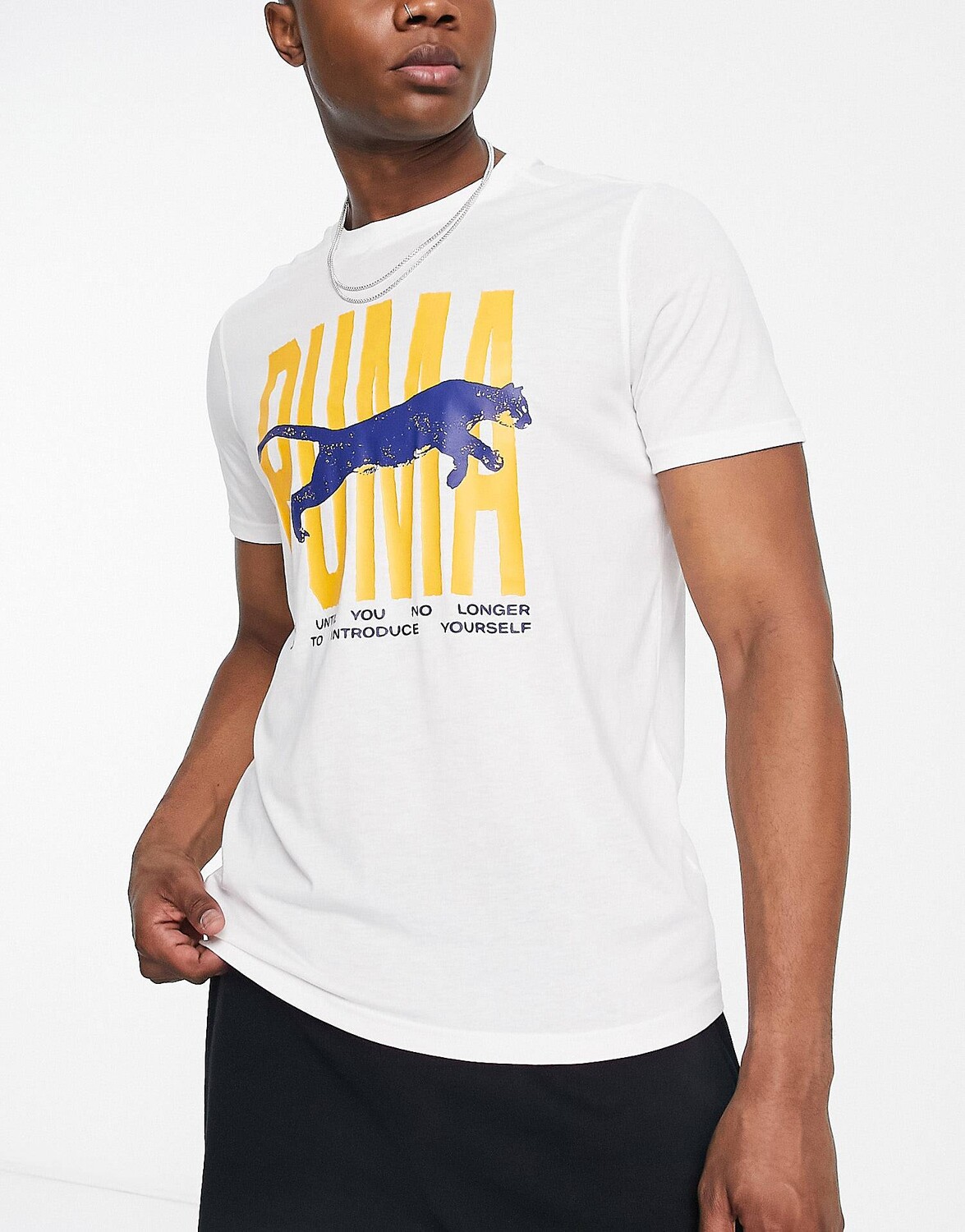 

Белая футболка с принтом Puma Basketball Box Out