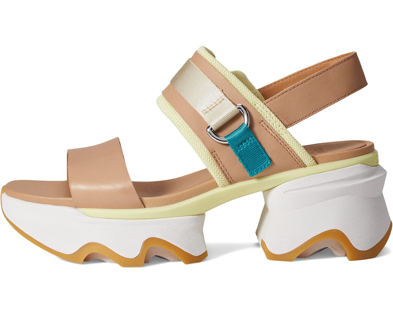 

Туфли на каблуках Kinetic Impact Slingback Heel Sandal SOREL, бежевый