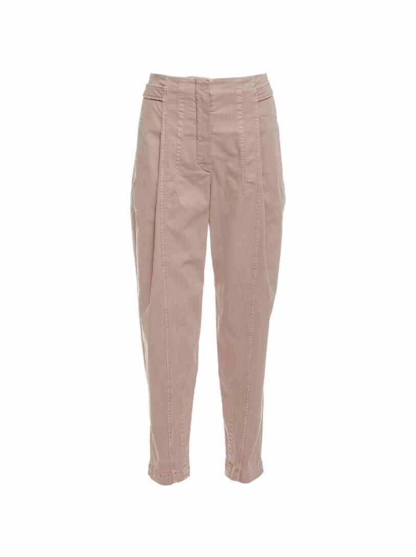 

Укороченные брюки Brunello Cucinelli, Коричневый