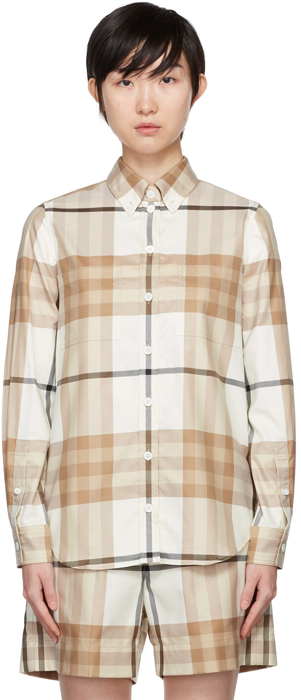 

Рубашка в клетку Off-White Burberry