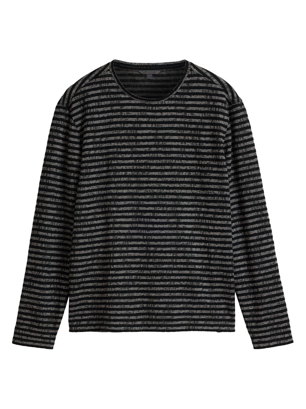 

Толстовка Yadkin Stripe из смесового хлопка John Varvatos, черный