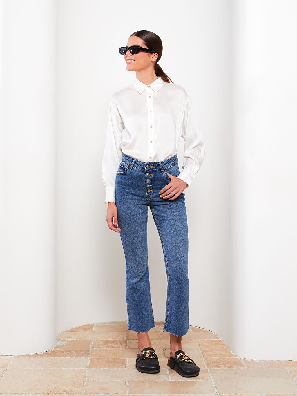 

Испанские прямые женские джинсы LCW Modest