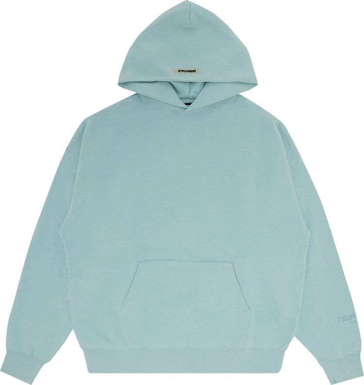 Худи Fear of God Essentials 3M Logo Pullover Hoodie 'Blue', синий - фото