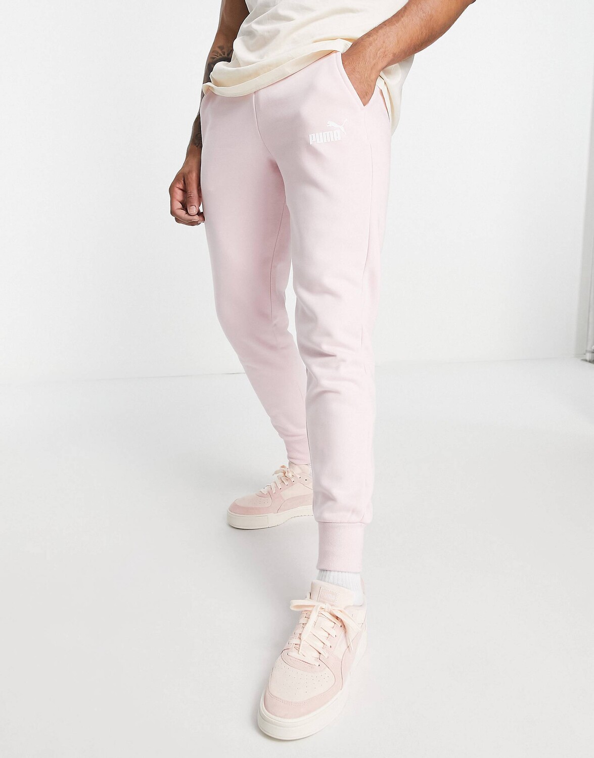 

Джоггеры Puma Essentials, розовый