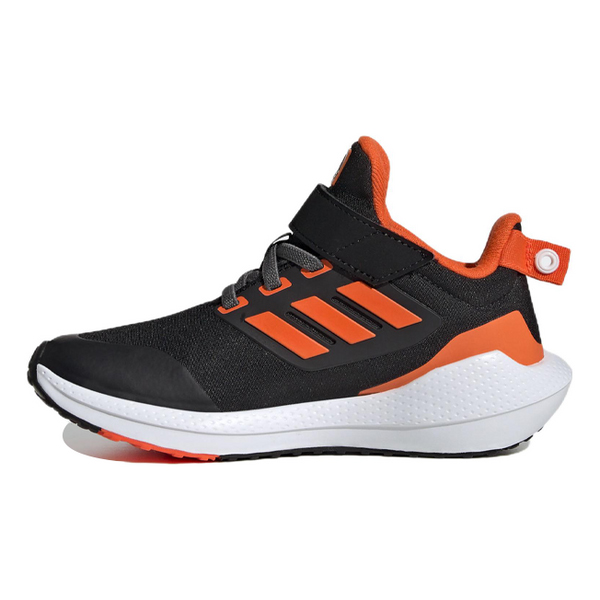 Кроссовки Adidas EQ21 Run 2.0 Elastic Lace 'Black Impact Orange', Черный