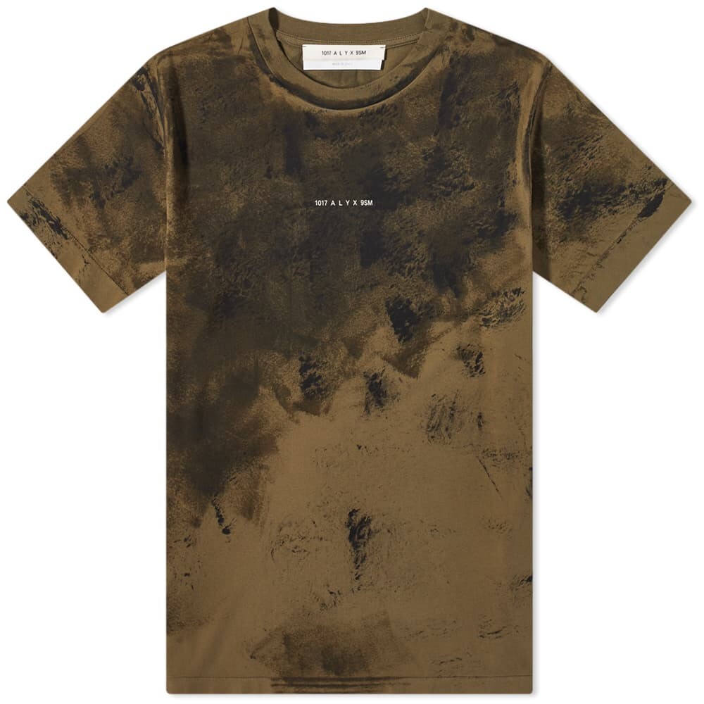 

Футболка 1017 ALYX 9SM Back Logo Tie Dye Tee, Коричневый