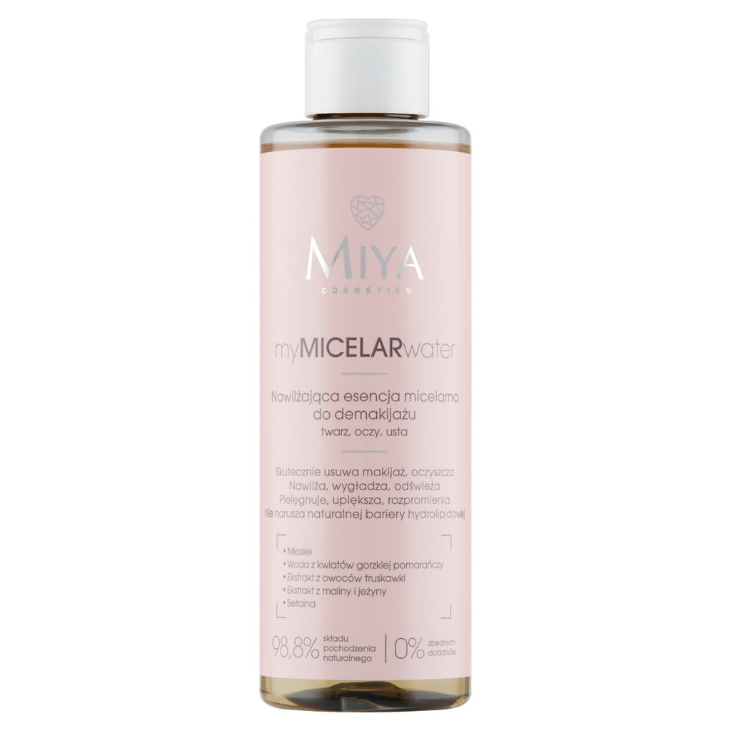 Miya Cosmetics myMICELARwater увлажняющая мицеллярная эссенция для снятия макияжа 200мл