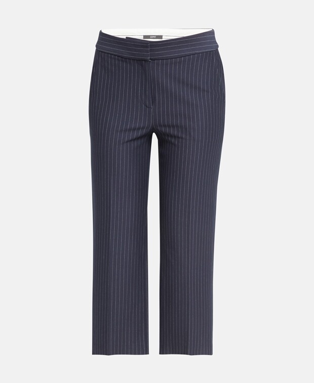 

Брюки в тонкую полоску Esprit Collection, темно-синий