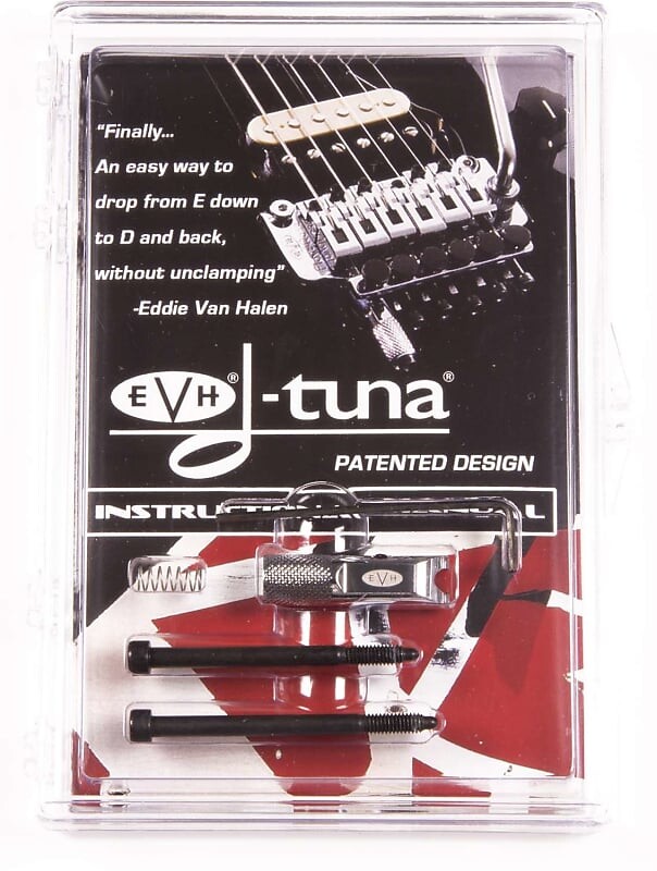 

Оригинальный EVH D-Tuna для Floyd Rose — Chrome Fender 555-0121-468