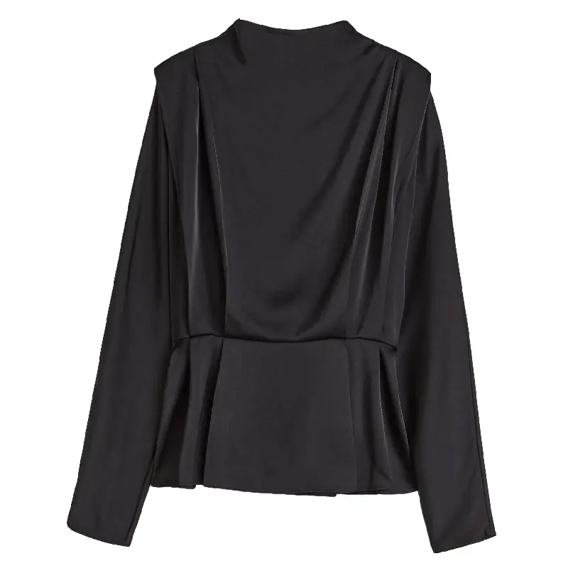 

Блузка H&M Satin, черный