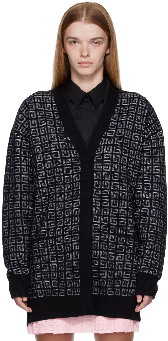

Черный кардиган 4G Givenchy