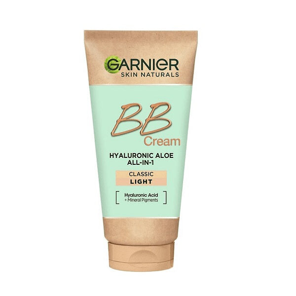 

Garnier Hyaluronic Aloe All-In-1 BB Cream увлажняющий ВВ-крем для всех типов кожи Светлый 50мл