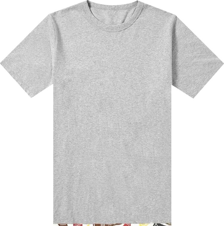 

Футболка Visvim Sublig Tee Short-Sleeve 'Grey Ribbed', серый