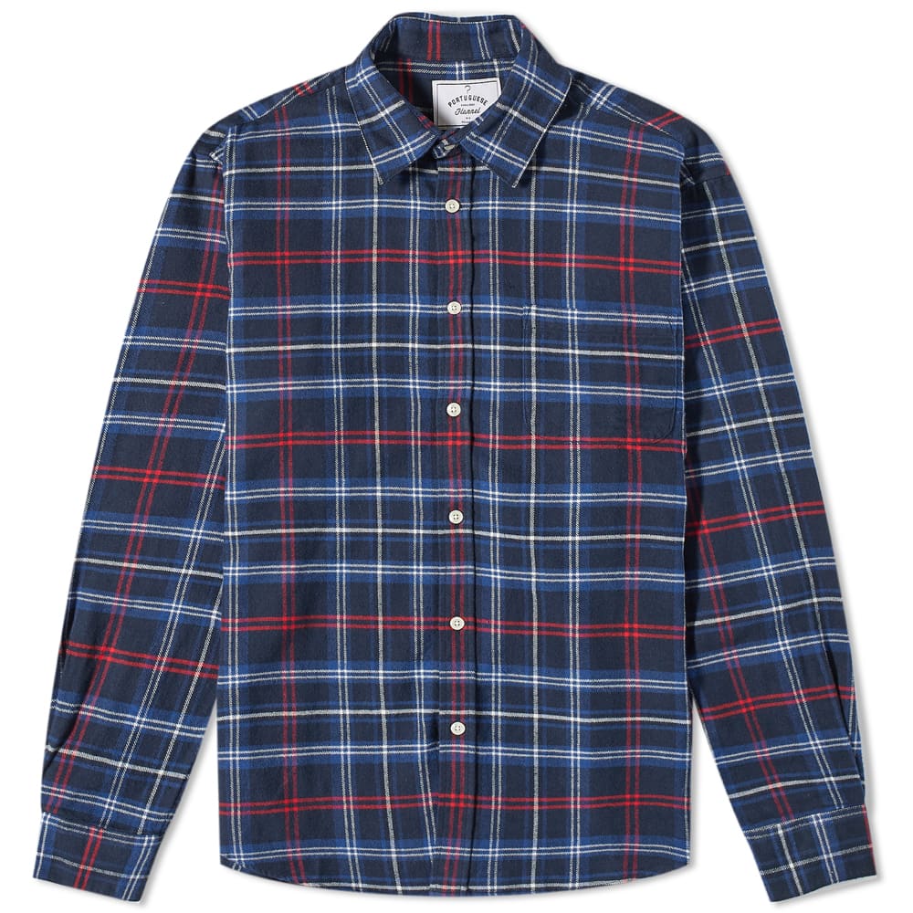 

Рубашка Portuguese Flannel Pop Up Flannel Check Shirt