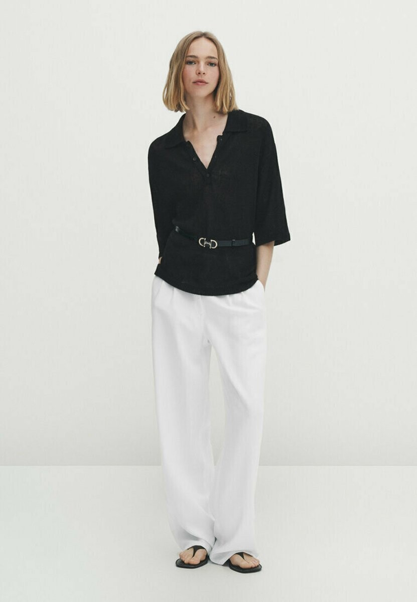 

Ремень Massimo Dutti, черный