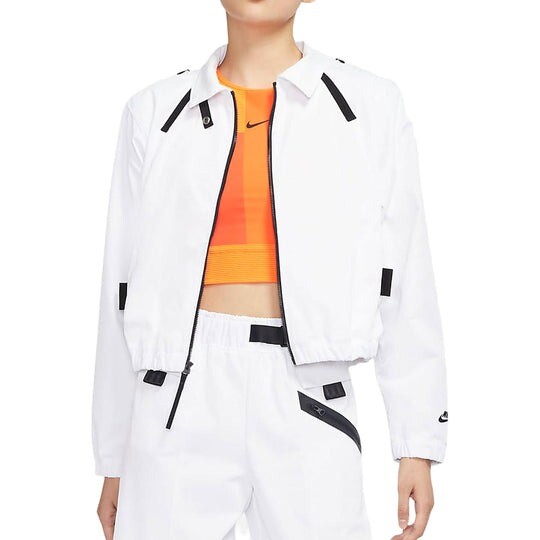 

Куртка Nike Sportswear Teck Pack, белый/черный