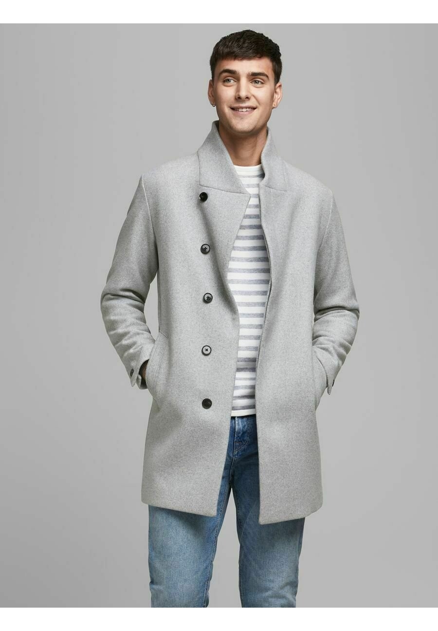 Пальто короткое Jack & Jones Premium, серый