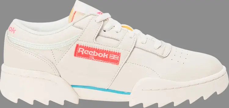 

Кроссовки workout ripple og 'pop pack' Reebok, белый