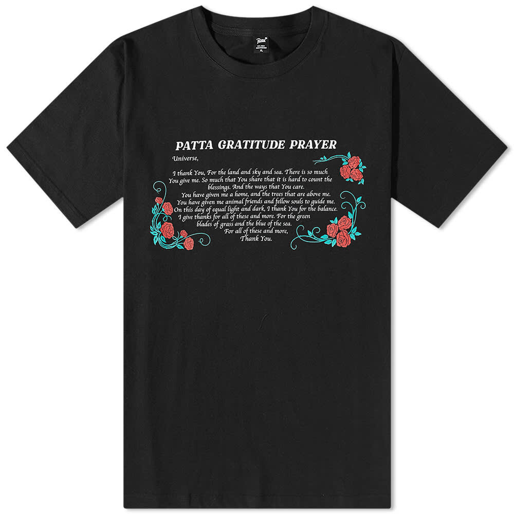 

Футболка Patta Prayer Tee, Черный, Футболка Patta Prayer Tee