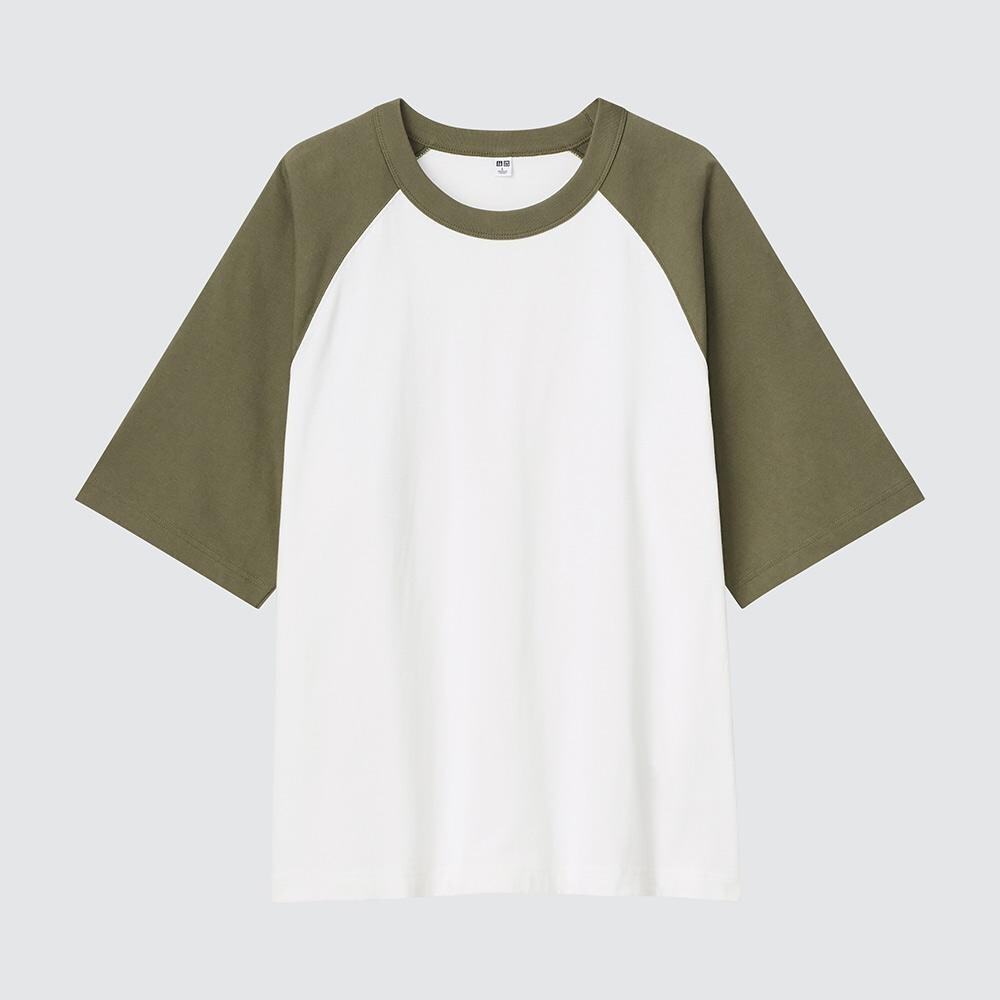 

Футболка унисекс Uniqlo, оливковый
