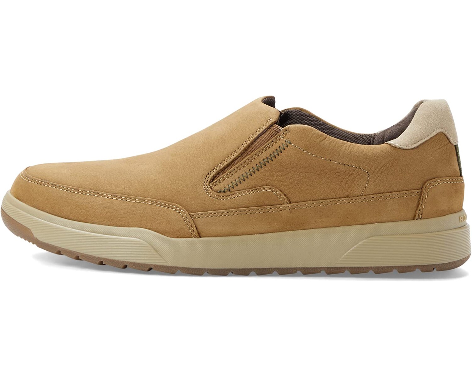 

Кроссовки Bronson Slip-On Rockport, викунья нубук