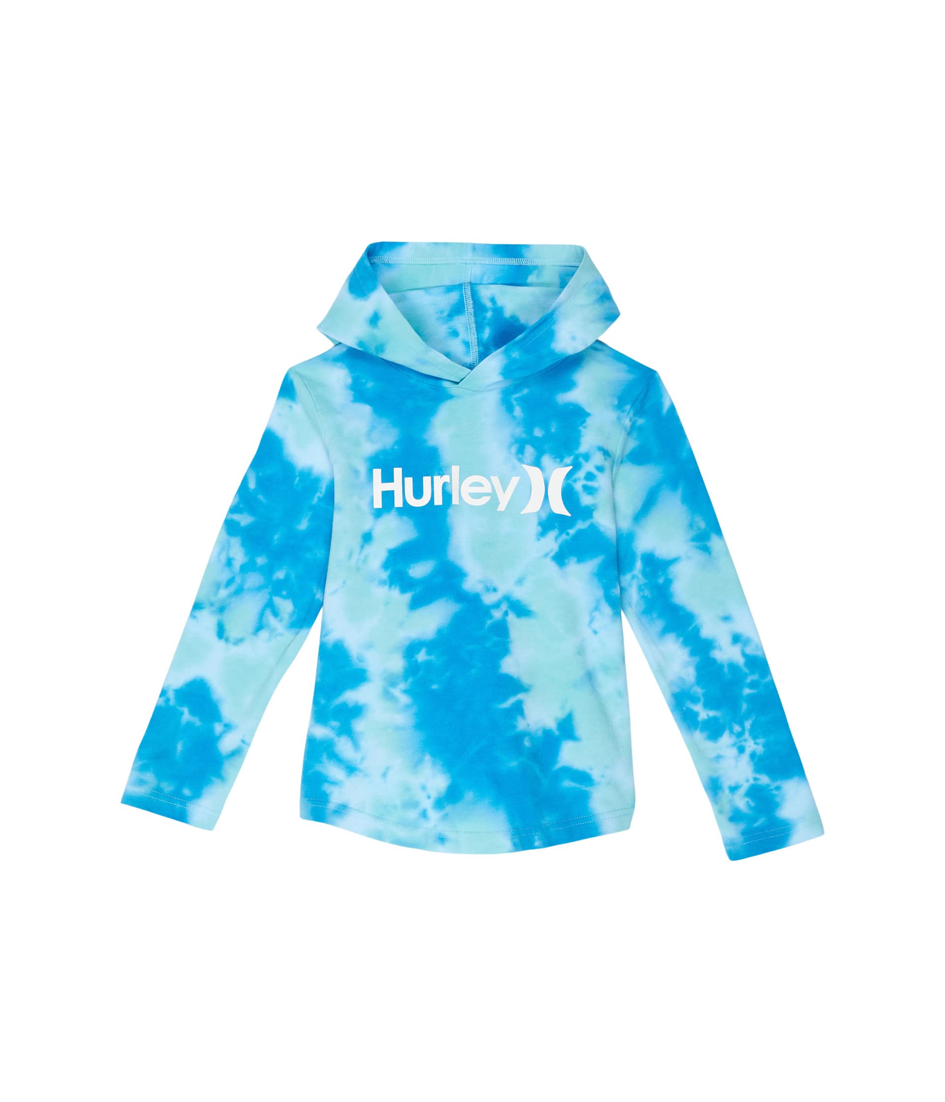 Худи Hurley Kids, Tie-Dye Pullover Hoodie худи rvca trippy snail pullover hoodie цвет white tie dye