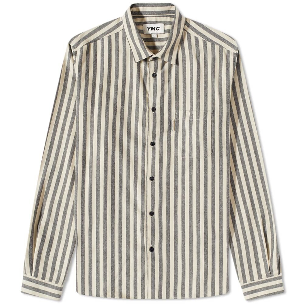 

Рубашка YMC Curtis Stripe Woven Shirt